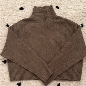 DISSH Cleo Cropped wool sweater XS Taupe